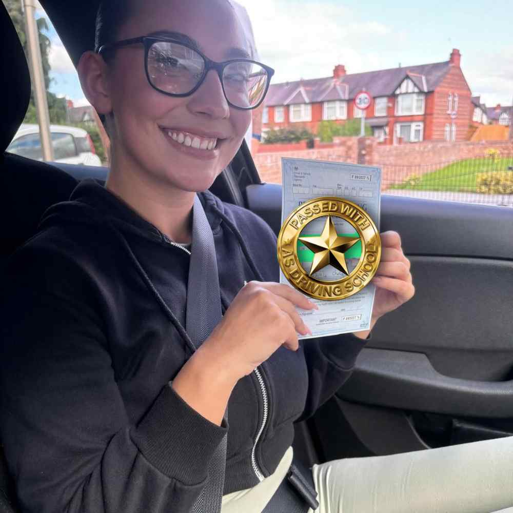 Passed with Us—Driving Lessons Neston: driving instructors, fully trained tutors, package deals, and high pass rate. Book now and pass your test.